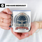 Baujahr 1973 Special Edition Tasse - Geschenk zum 53. Geburt – Blau [farbe:blau]