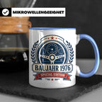 Baujahr 1976 Special Edition Tasse - Geschenk zum 50. Geburt – Blau [farbe:blau]