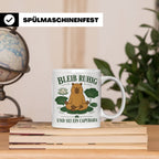 Capybara Tasse Bleib ruhig und sei ein Capybara - Geschenk f – Weiß [farbe:weiß]