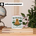 Capybara Tasse Bleib ruhig und sei ein Capybara - Geschenk f – Rosa [farbe:rosa]