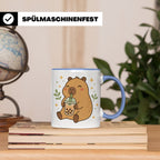 Capybara Tasse Boba Drink - Süßes Geschenk für Capybara Lieb – Blau [farbe:blau]