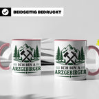 Erzgebirge Tasse Ich bin a Arzgebirger - Geschenk für Erzgeb – Rosa [farbe:rosa]