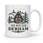 Erzgebirge Tasse Do bin ich derham - Geschenk für Erzgebirge – Weiß [farbe:weiß]