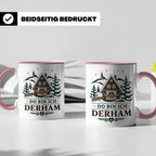 Erzgebirge Tasse Do bin ich derham - Geschenk für Erzgebirge – Rosa [farbe:rosa]
