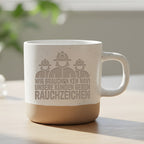 Feuerwehr Tasse Lustig, Wir brauchen kein Navi Rauchzeichen Geschenk, Kaffeetasse Feuerwehrmann, Becher Spruch Feuerwehrfrau Geschenk