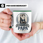 Frettchen Papa Tasse - Geschenk für Frettchen Liebhaber Fret – Grün [farbe:grün]