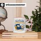 Sachsen Tasse Hauptsache gemiedlich - Sächsisch Dialekt Gesc – Rosa [farbe:rosa]