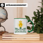 Sachsen Tasse Mir Sachsen sin helle - Sächsisch Dialekt Gesc – Grün [farbe:grün]