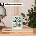 Sachsen Tasse Nu glar - Sächsisch Dialekt Geschenk für Sachs – Rosa [farbe:rosa]