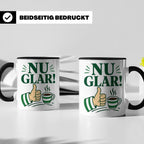 Sachsen Tasse Nu glar - Sächsisch Dialekt Geschenk für Sachs – Schwarz [farbe:schwarz]