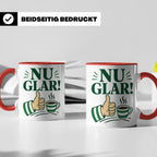 Sachsen Tasse Nu glar - Sächsisch Dialekt Geschenk für Sachs – Rot [farbe:rot]