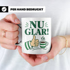 Sachsen Tasse Nu glar - Sächsisch Dialekt Geschenk für Sachs – Weiß [farbe:weiß]