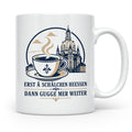 Sachsen Tasse Erst ä Schälchen Heeßen - Sächsisch Kaffee Spr – Weiß [farbe:weiß]