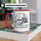 Sachsen Tasse Erst ä Schälchen Heeßen - Sächsisch Kaffee Spr – Rot [farbe:rot]