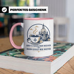 Sachsen Tasse Erst ä Schälchen Heeßen - Sächsisch Kaffee Spr – Rosa [farbe:rosa]