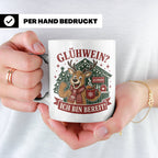 Glühwein Tasse Glühwein Ich bin bereit - Lustige Weihnachtst – Weiß [farbe:weiß]