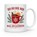 Glühwein Tasse Ho Ho Hol mir mal ein Glühwein - Lustige Weih – Weiß [farbe:weiß]