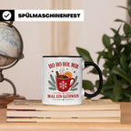 Glühwein Tasse Ho Ho Hol mir mal ein Glühwein - Lustige Weih – Schwarz [farbe:schwarz]