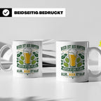 Bier Tasse Bier ist Salat - Lustiges Geschenk für Biertrinke – Weiß [farbe:weiß]