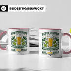 Bier Tasse Bier ist Salat - Lustiges Geschenk für Biertrinke – Rosa [farbe:rosa]