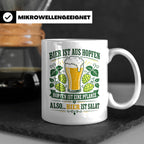 Bier Tasse Bier ist Salat - Lustiges Geschenk für Biertrinke – Weiß [farbe:weiß]