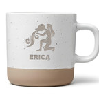 Personalisierte Tasse Wassermann Wunschnamen Kaffeetasse mit Sternzeichen ideales Geschenk für Wassermann-Geborene