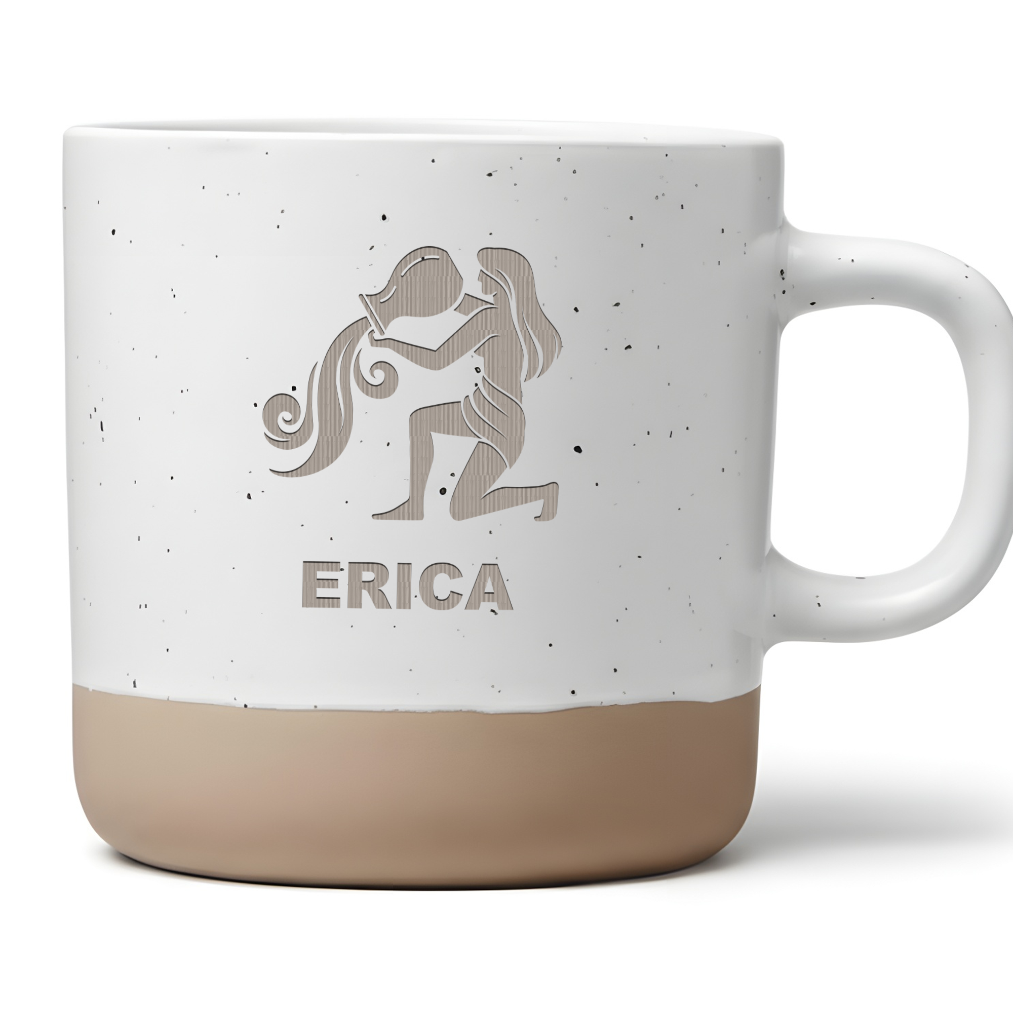 Personalisierte Tasse Wassermann Wunschnamen Kaffeetasse mit Sternzeichen ideales Geschenk für Wassermann-Geborene