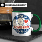 Bonus Papa Tasse Bester Bonus Papa der Welt - Geschenk für S – Grün [farbe:grün]