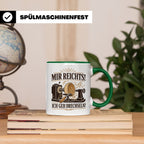 Drechseln Tasse Mir reichts ich geh drechseln - Geschenk für – Grün [farbe:grün]