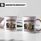 Drechseln Tasse Mir reichts ich geh drechseln - Geschenk für – Rosa [farbe:rosa]