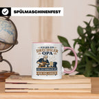 Drechsler Tasse Drechsler Opa wie ein normaler Opa nur viel  – Rosa [farbe:rosa]