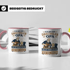 Drechsler Tasse Drechsler Opa wie ein normaler Opa nur viel  – Rosa [farbe:rosa]