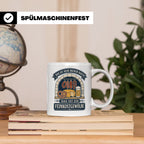 Lustige Tasse Das ist kein dicker Bauch das ist ein Feinkost – Weiß [farbe:weiß]