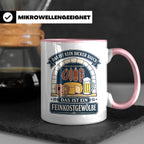 Lustige Tasse Das ist kein dicker Bauch das ist ein Feinkost – Rosa [farbe:rosa]
