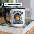 Lustige Tasse Das ist kein dicker Bauch das ist ein Feinkost – Schwarz [farbe:schwarz]