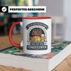 Lustige Tasse Das ist kein dicker Bauch das ist ein Feinkost – Rot [farbe:rot]