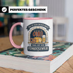 Lustige Tasse Das ist kein dicker Bauch das ist ein Feinkost – Rosa [farbe:rosa]