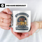 Lustige Tasse Das ist kein dicker Bauch das ist ein Feinkost – Weiß [farbe:weiß]