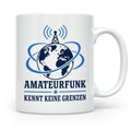 Amateurfunk Tasse Amateurfunk kennt keine Grenzen - Geschenk – Weiß [farbe:weiß]