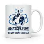Amateurfunk Tasse Amateurfunk kennt keine Grenzen - Geschenk – Weiß [farbe:weiß]