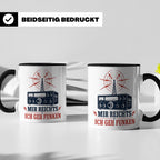 Amateurfunk Tasse Mir reichts ich geh funken - Geschenk für  – Schwarz [farbe:schwarz]