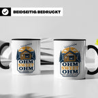 Amateurfunk Tasse Ohm Sweet Ohm - Geschenk für Funkamateur E – Schwarz [farbe:schwarz]