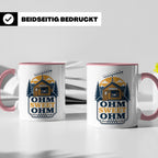 Amateurfunk Tasse Ohm Sweet Ohm - Geschenk für Funkamateur E – Rosa [farbe:rosa]