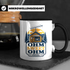 Amateurfunk Tasse Ohm Sweet Ohm - Geschenk für Funkamateur E – Schwarz [farbe:schwarz]