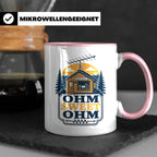 Amateurfunk Tasse Ohm Sweet Ohm - Geschenk für Funkamateur E – Rosa [farbe:rosa]