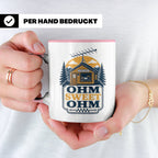Amateurfunk Tasse Ohm Sweet Ohm - Geschenk für Funkamateur E – Rosa [farbe:rosa]