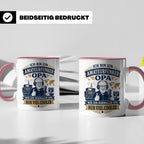 Amateurfunk Tasse Amateurfunker Opa wie ein normaler Opa nur – Rosa [farbe:rosa]