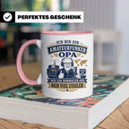 Amateurfunk Tasse Amateurfunker Opa wie ein normaler Opa nur – Rosa [farbe:rosa]