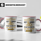 Goldene Hochzeit Tasse Seit 50 Jahren habe ich den da an der – Rosa [farbe:rosa]