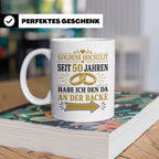 Goldene Hochzeit Tasse Seit 50 Jahren habe ich den da an der – Weiß [farbe:weiß]